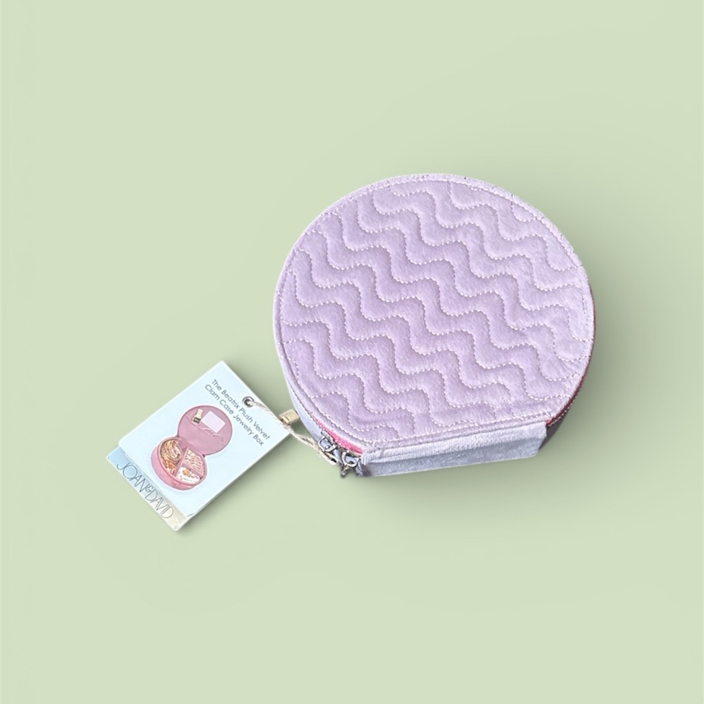 Lavender Velvet Jewelry Box